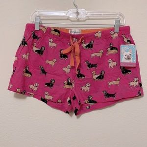 PJ Salvage boxer shorts with dog print